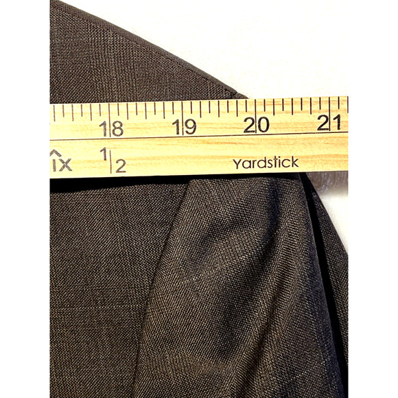 Burberry London 42L Brown Blue Tan Plaid Designer Blazer Sport Coat Jacket - Picture 12 of 16